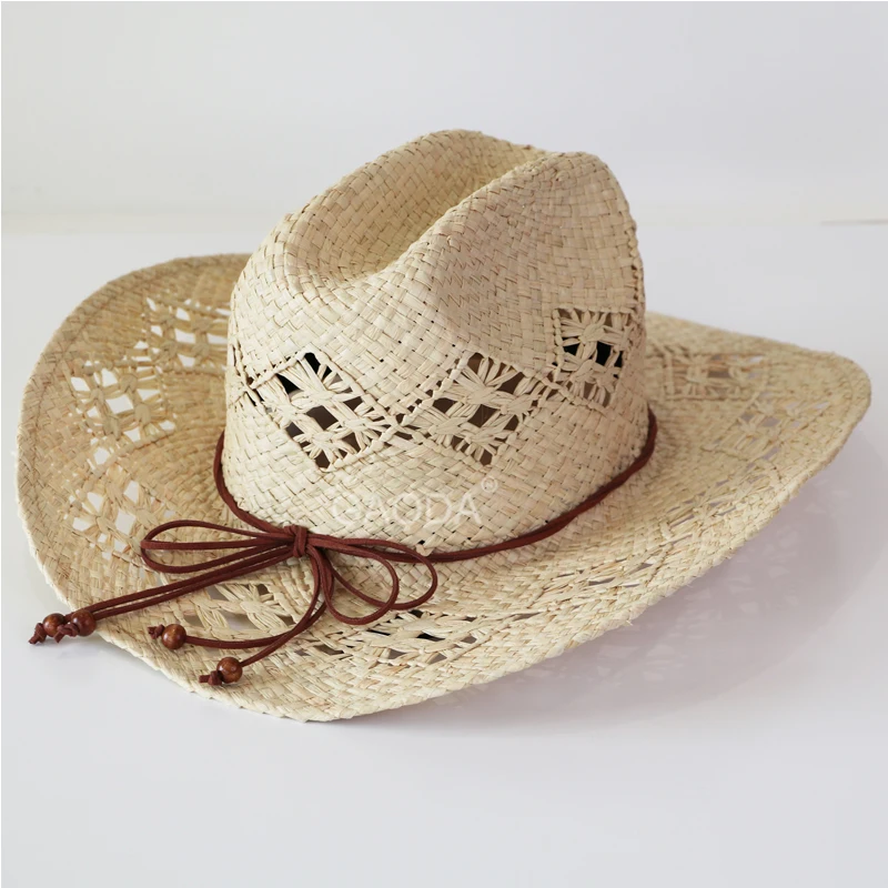 Cheap design your own bulk straw cowboy hats made in mexico for sale