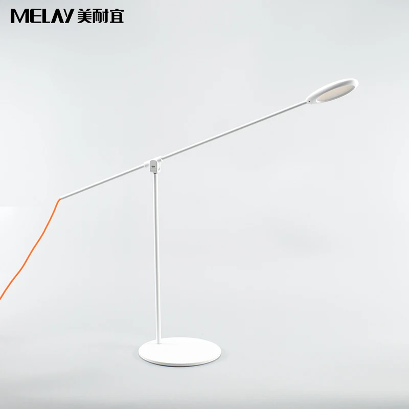 
Office Desk Lamp Ultra Slim Long Arm Pipe Adjustable 