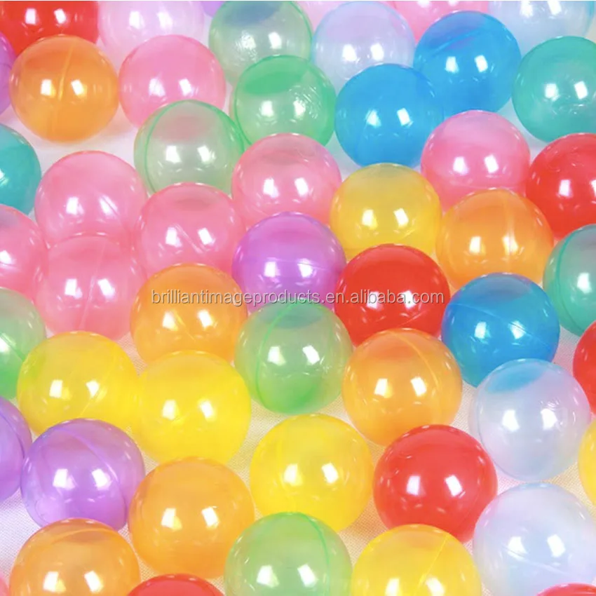 Wholesale Clear Plastic Round Ball Clear Plastic Ball Pit Balls
