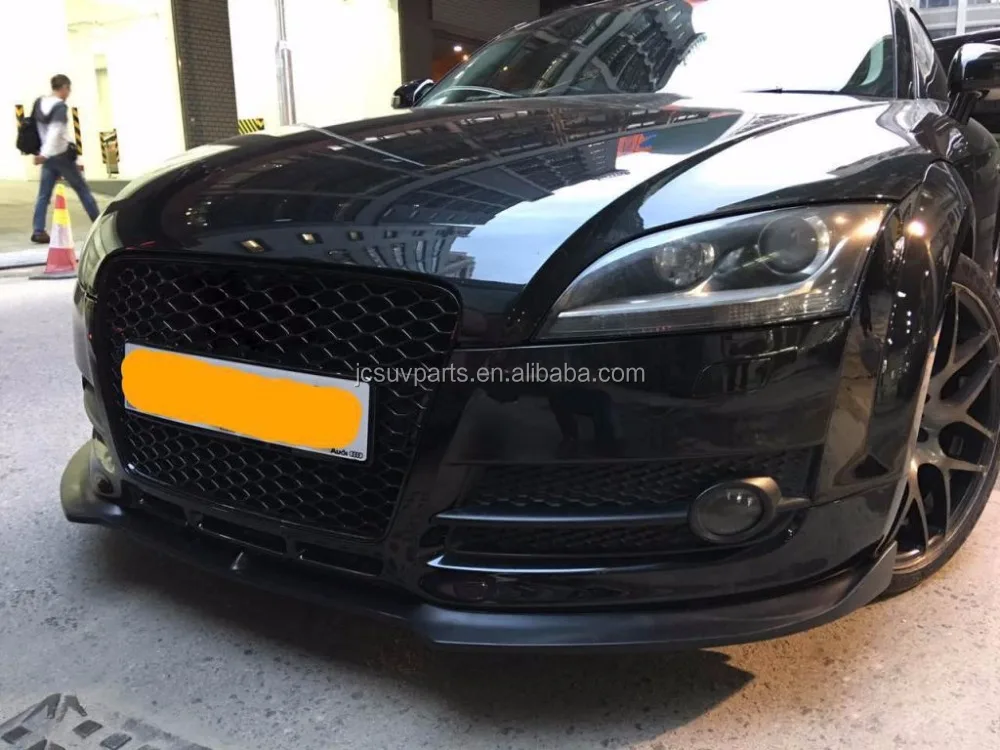 Carbon Fiber car front bumper lip for AUDI TT 8J MK2 2008-2009