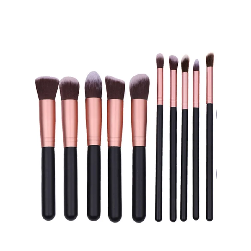 
 Высококачественный комплект повязок Кабуки черного и розового золота, 10 шт. (светло-золотистый)  