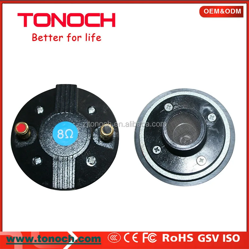 TONOCH Plastic Black Bullet Tweeter,sound wired horn cars motor pressure horn alpex Speaker Driver tweeter center tweeter