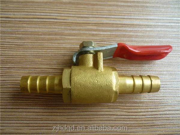 NPT thread lever handle male forged brass ball valve