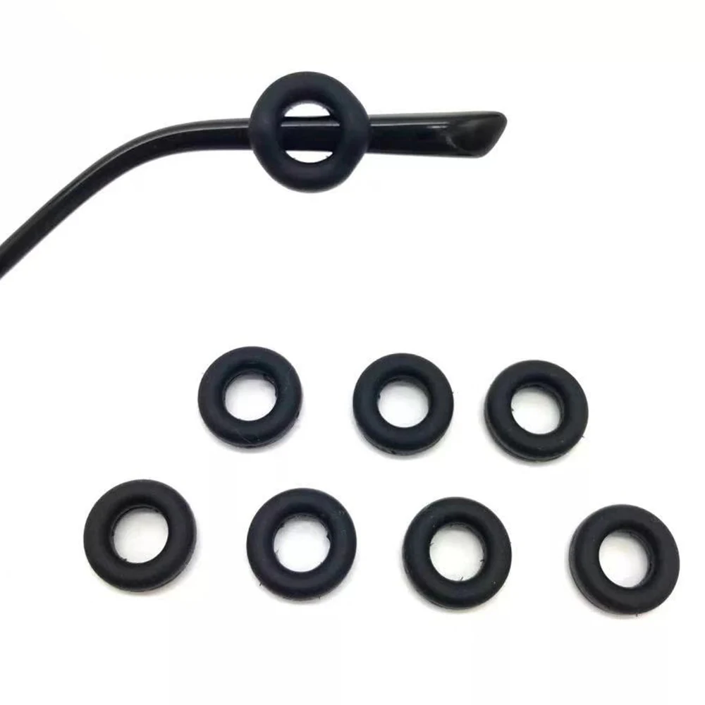Round silicone glasses ear hook eyewear accessories
