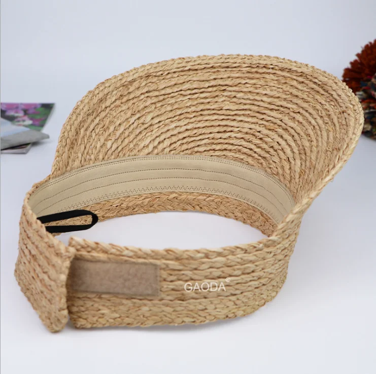 Соломенная шляпа с полями для занятий спортом на открытом воздухе