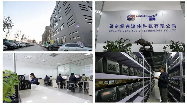 Lead Fluid Industrial Peristaltic Pump WG600F with YZ35 10ml/min to 13L/min large flow rate