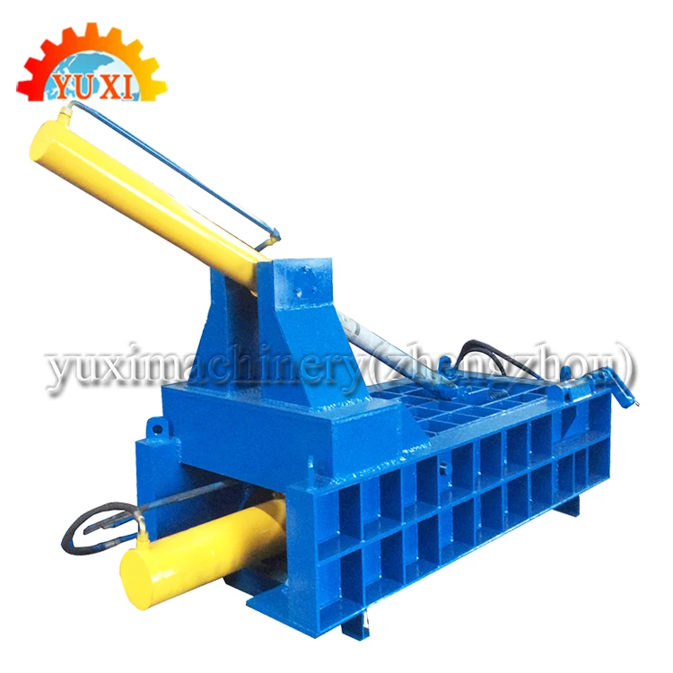 
factory price horizontal used scrap metal baling press scrap metal compactor press machine 