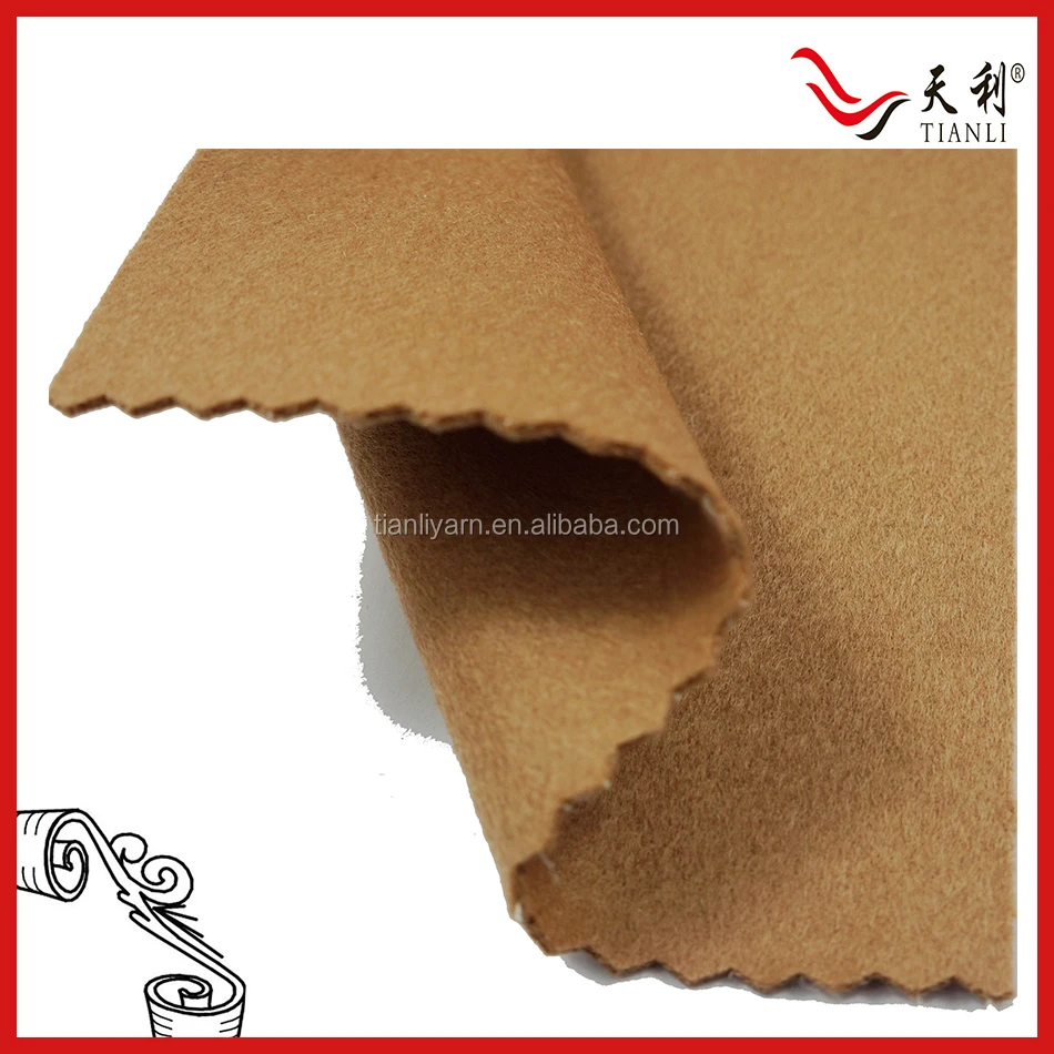 
Double faced wool fabric 