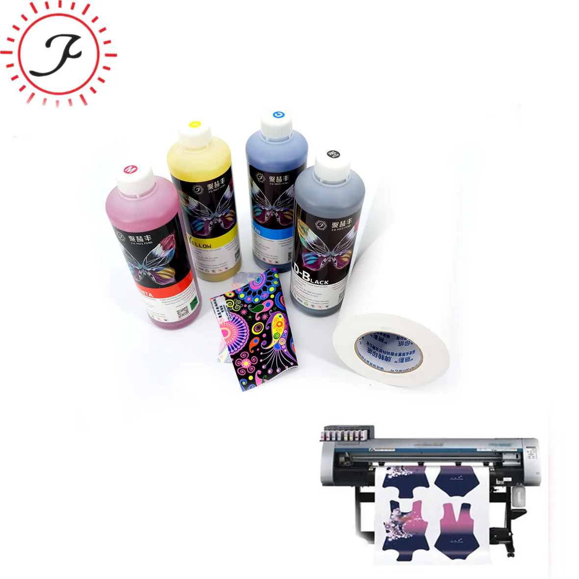 
Juhuifeng Sublimation Heat Transfer Ink 