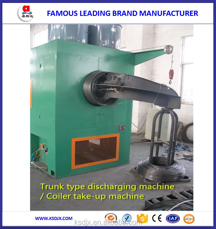 
High Low middle carbon Finished metal wire Coiler Take up machine 