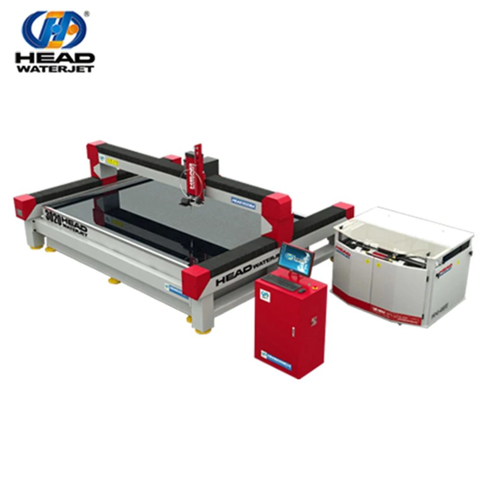 water jet  granite tile cut machine polished granite tile water cut machine