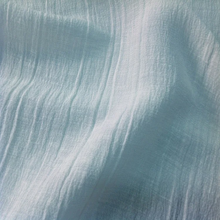 LCA18 35% шелк 65% органический пеньковый креп для платья