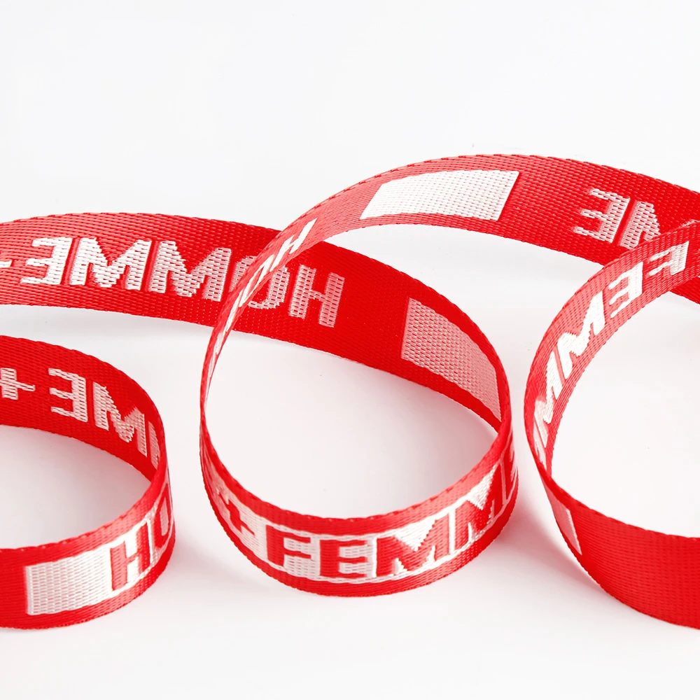 Colorful national jacquard webbing for garment decoration custom design jacquard webbing belt for bag strap