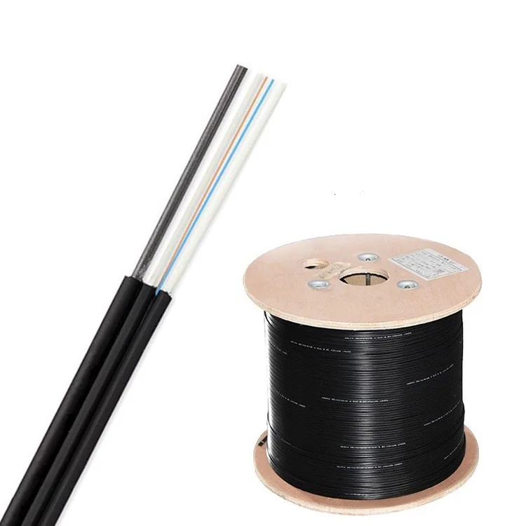 Self-support Fiber Optic Cable GJYXCH G657A2 Ftth Cable 2 CORE