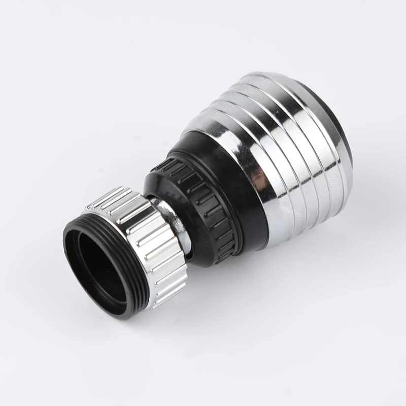 Chrome rotating aerator head water pressure kitchen faucet aerator