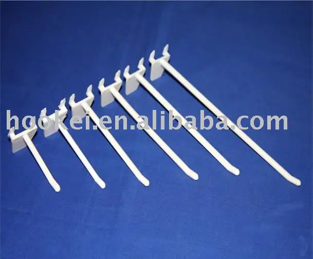 Hookei Plastic Cardboard Hanging Pegboard Display Hook