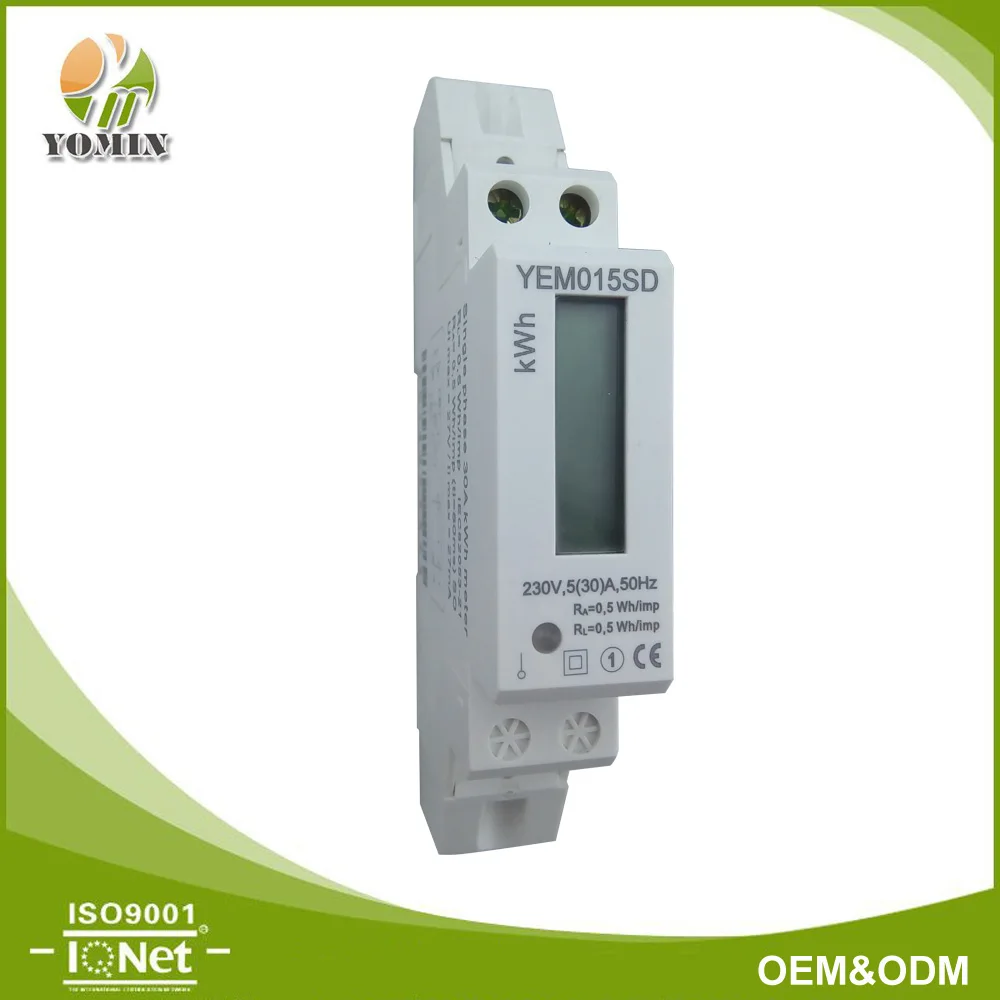 Завод Маленький Однофазный Нормальной Сети Active Energy Meter/Чистые Замеры YEM015SD