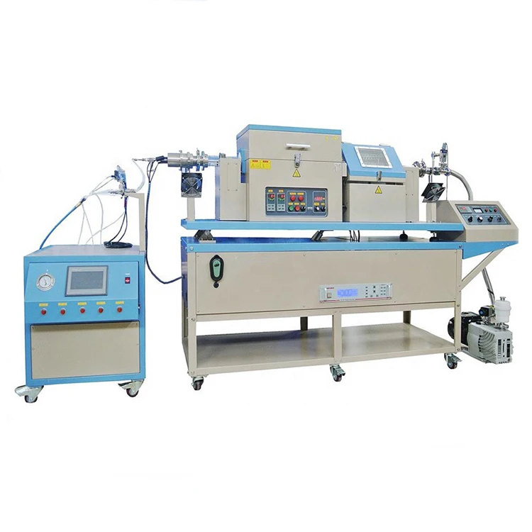 New product Sliding 2D molybdenum disulfide(MoSi2) cvd preparation system with water cooling system