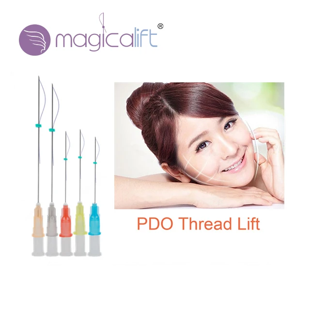 
Disposable absorbable PDO polydioxanone surgical suture thread with needle 