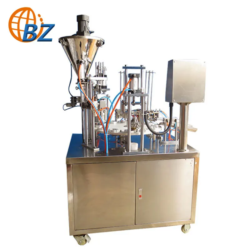 Full automatic machine making coffee capsule /nesspresso coffee capsule filling and sealing machine