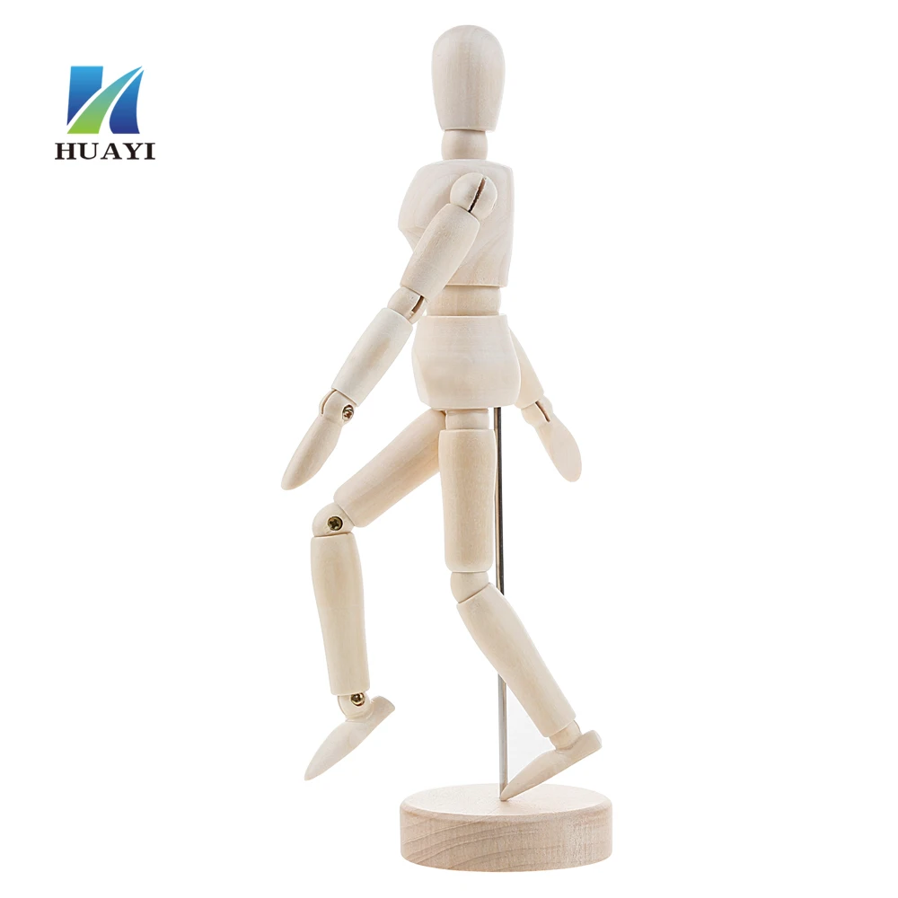 high quality Wooden  Male Mannequin adjustable wooden mannequin birch beech