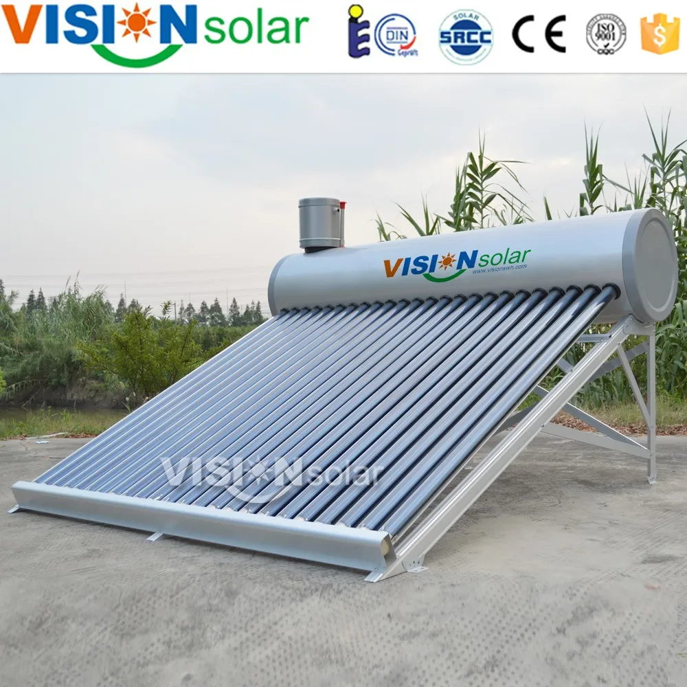 Хорошая цена солнечные водонагреватели атмосферного давления 200 л бак с высоким качеством вакуумной трубки