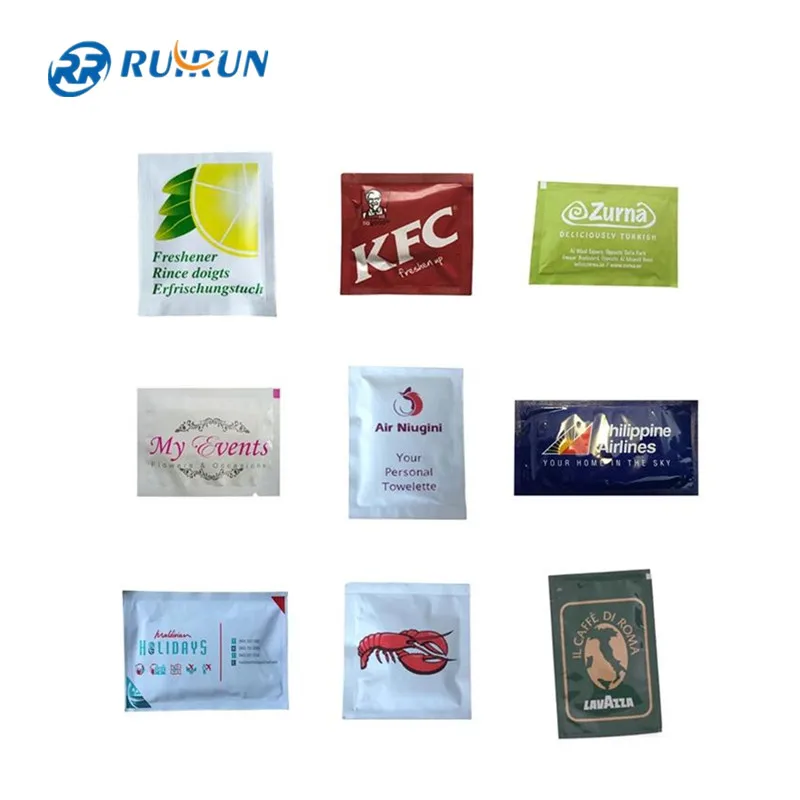 
Disposable medical alcohol wipes none-woven single pack wet wipes machine 