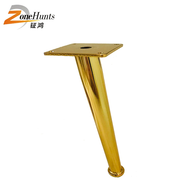 Лучшая цена металлические железные ножки для дивана регулируемые винтовые конусные хромированные серебристые