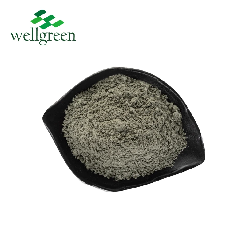 
WellGreen Supply 40 60 80 100 120 200 250 325 Mesh Zeolite Aquaculture with black and white reen 
