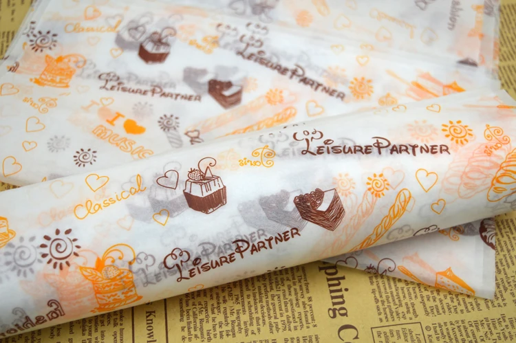 
food wrapping grease proof paper 