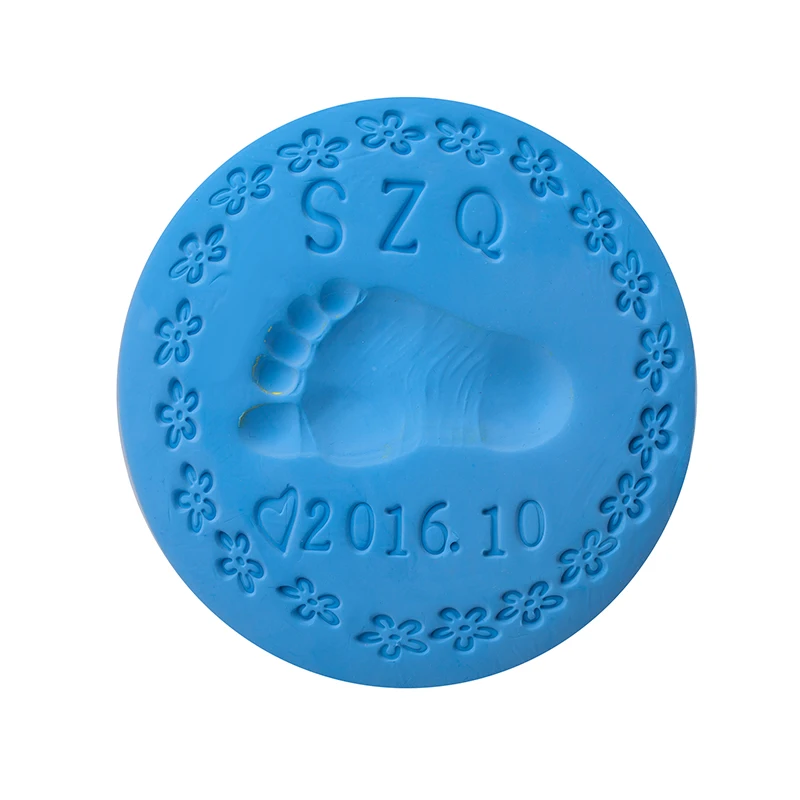 
Глина с принтом для сохранения лап домашних животных 