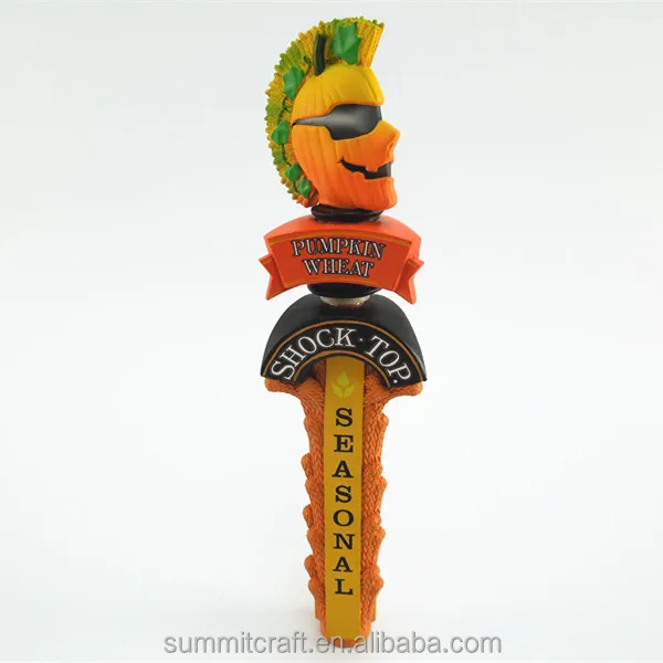 Custom novelty resin LED lighting beer tap handle