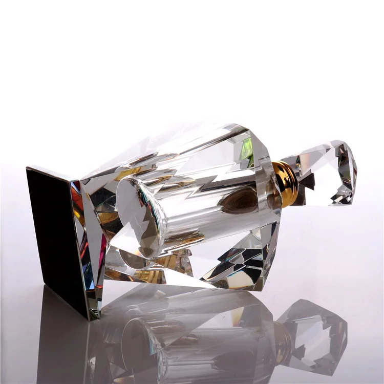 Wholesale Manufacturer Luxury Human Body Oil Crystal K9 Perfume Glass Bottles