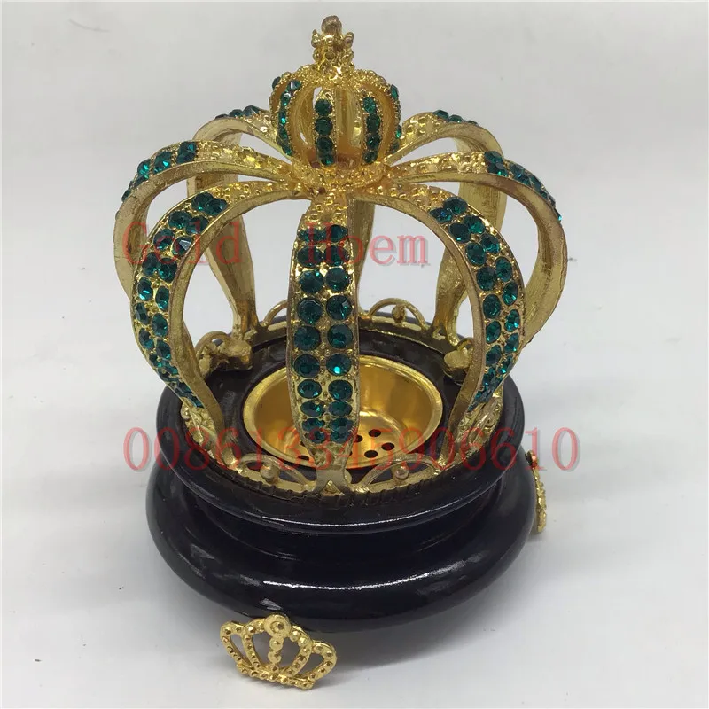 Катар/Кувейт/Саудовский арабский деревянный металлический алмаз Bakhoor красивая коробка для курильницы