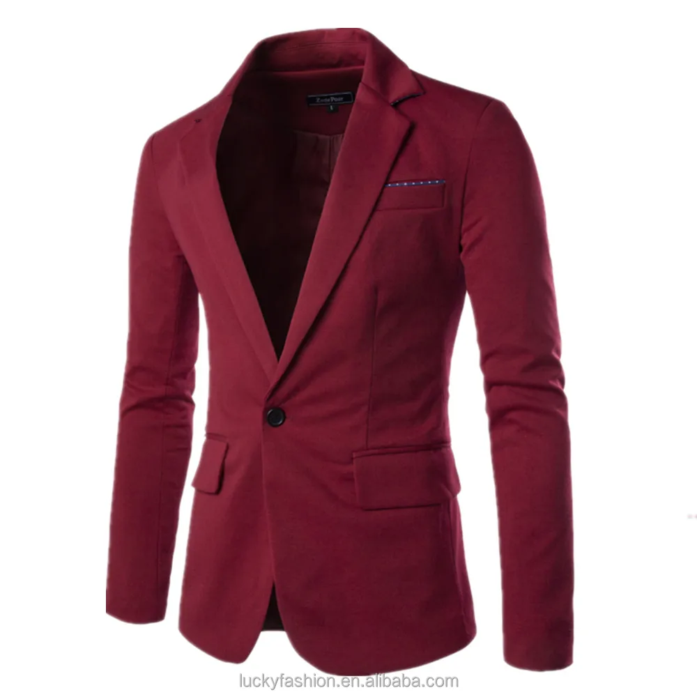 Fashion New Style Slim Men Blazer Designs