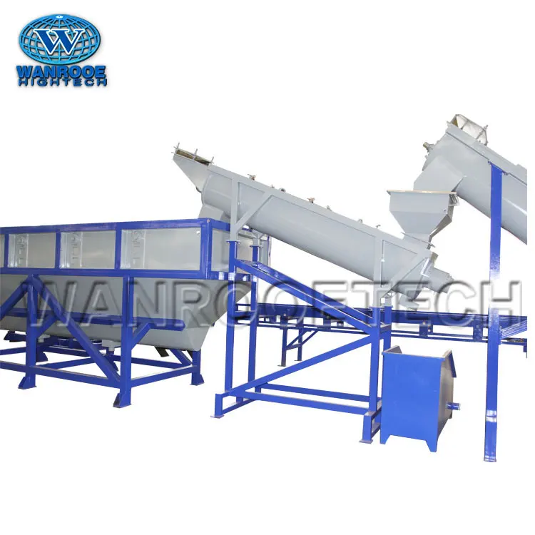 PP PE LDPE Plastic Film Washing Line Plastic Recycle Machine