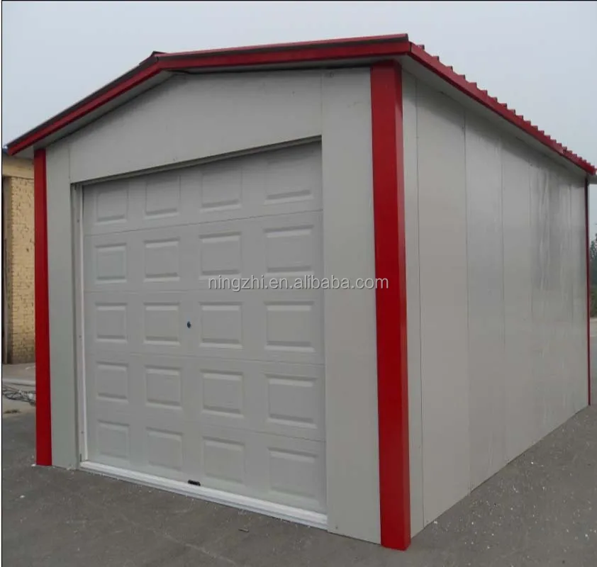 Insulation mobile prefabricated car garage