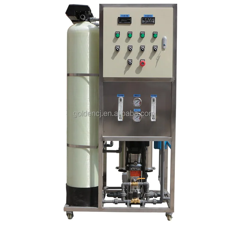 Factory price 500Litre per hour reverse osmosis water treatment deionized water plant