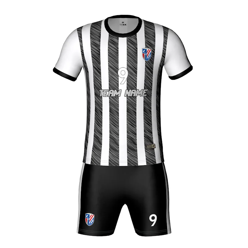 Prison uniform set plain american football shirts no name jerseys soccer clothes