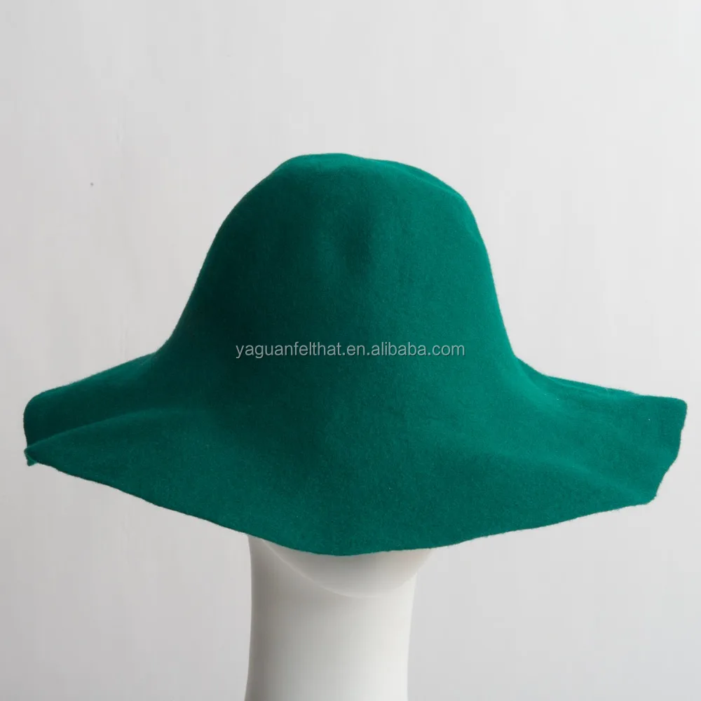 wool felt capeline, felt blocked hat bodies. floppy hat cones .hoods