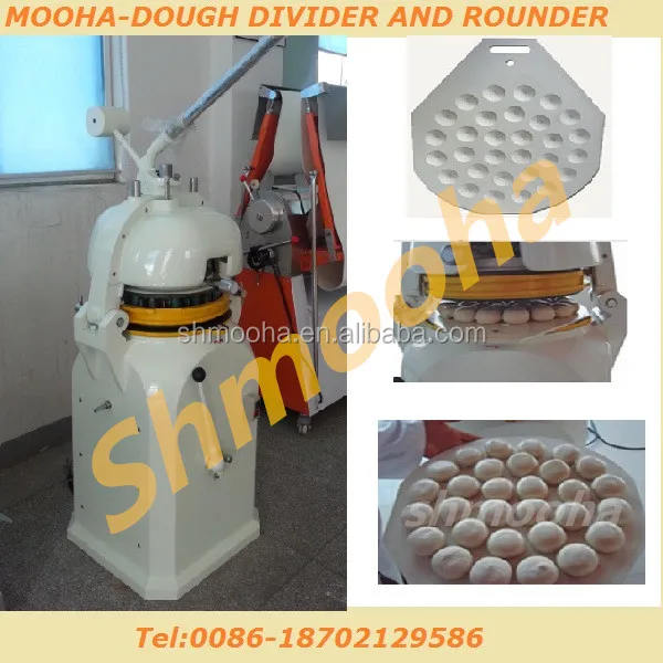 Commercial Dividing Rolling Machine Bread Dough Roller Baking Bakery Equipment Dough Kneading Machine Dough Divider Rounder