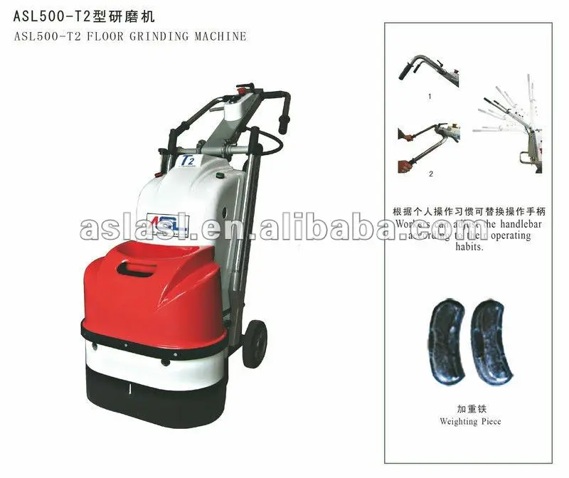 Concrete floor grinder / polisher 110v & ASL500-T2