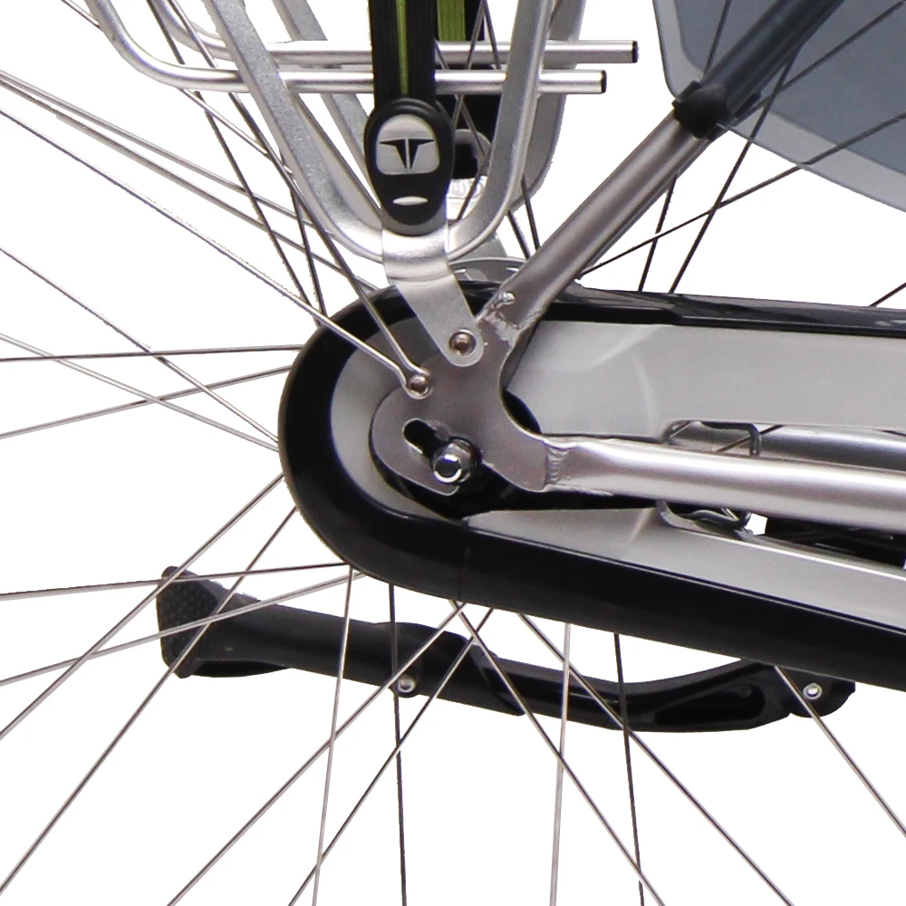 TXED 700C Dutch style closed chain cover brushless 36V/250W motor electric alloy  8 speed city bike