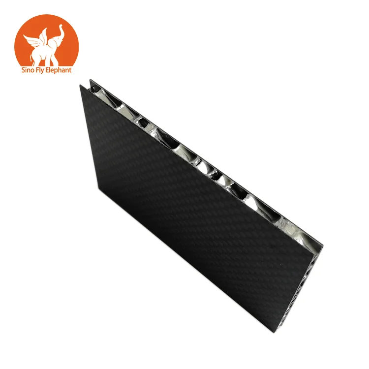 for train floor aluminum core honeycomb carbon fiber composite sandwich panel