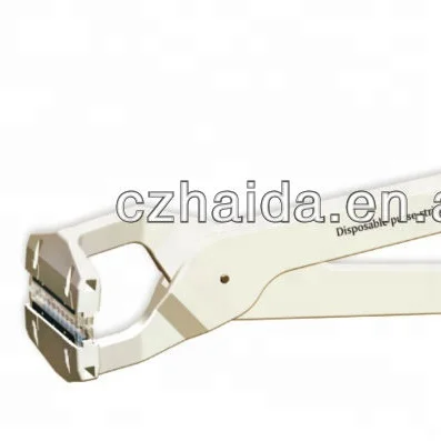 Disposable Purse String Stapler