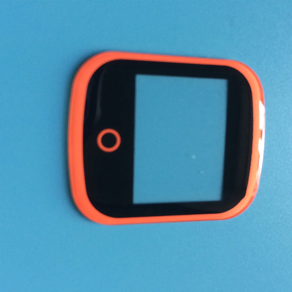 2.5D Custom anti glare chemical toughened glass panel