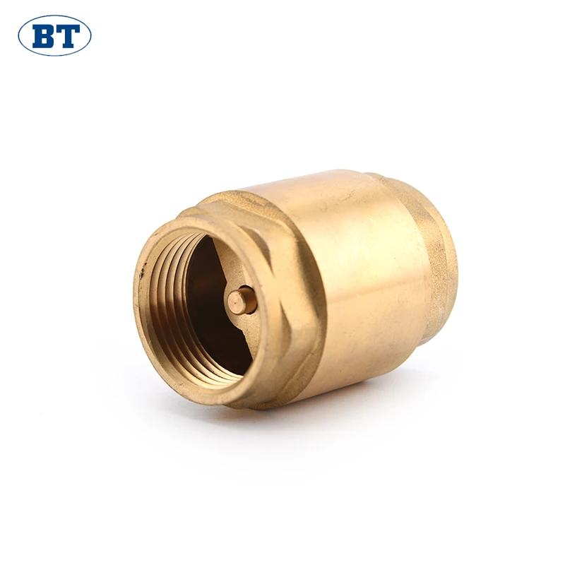 BT5002 brass foot valve brass non return valve 1 2 inch brass check valve