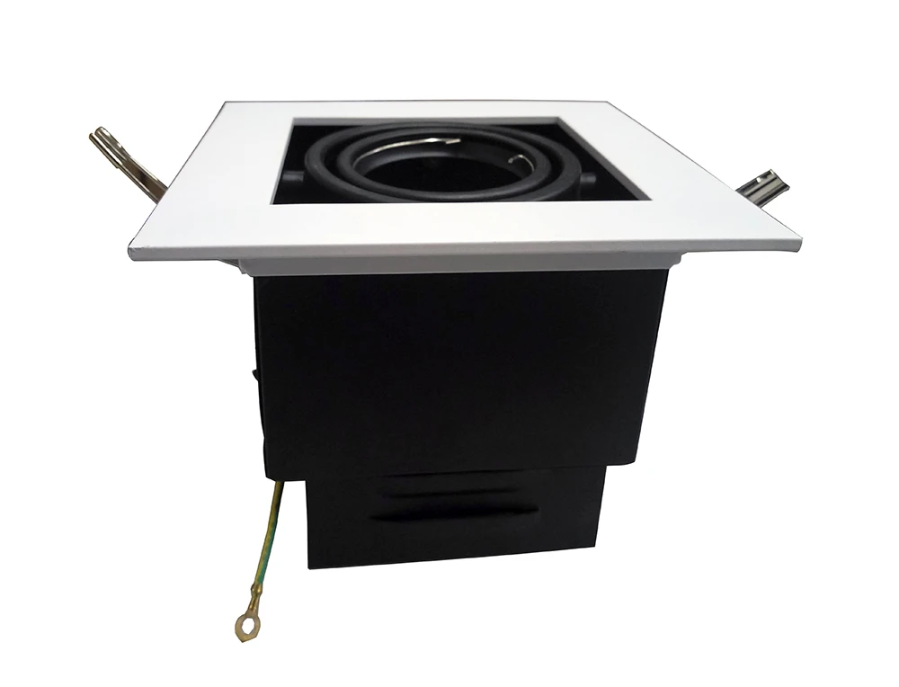 COB double head three head single head square wall washing grille light household hotel apartment ceiling Spot Light