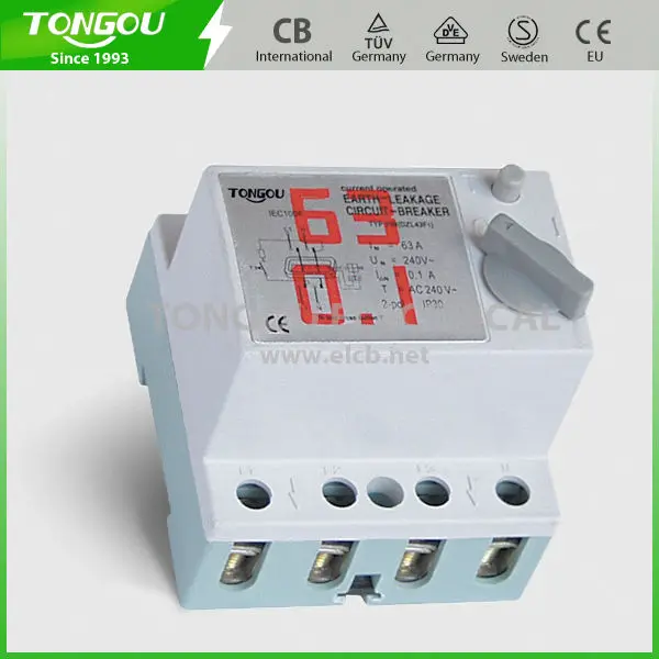 Torf1-63 16a-25a, 40a-63a, 4p, оценка узо электрических выключателей( tongou производство)