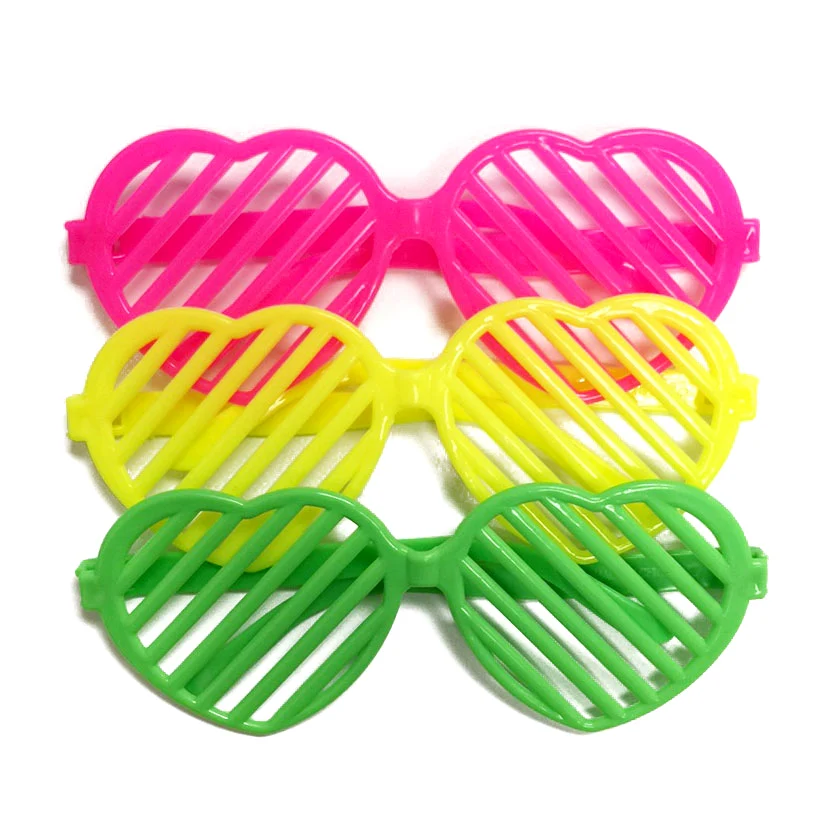 
Party Favor Giant Shutter Glasses Funny Eye Glasses Heart/Star Shutter Glasses For Party Decoration 